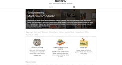 Desktop Screenshot of mustpin.com